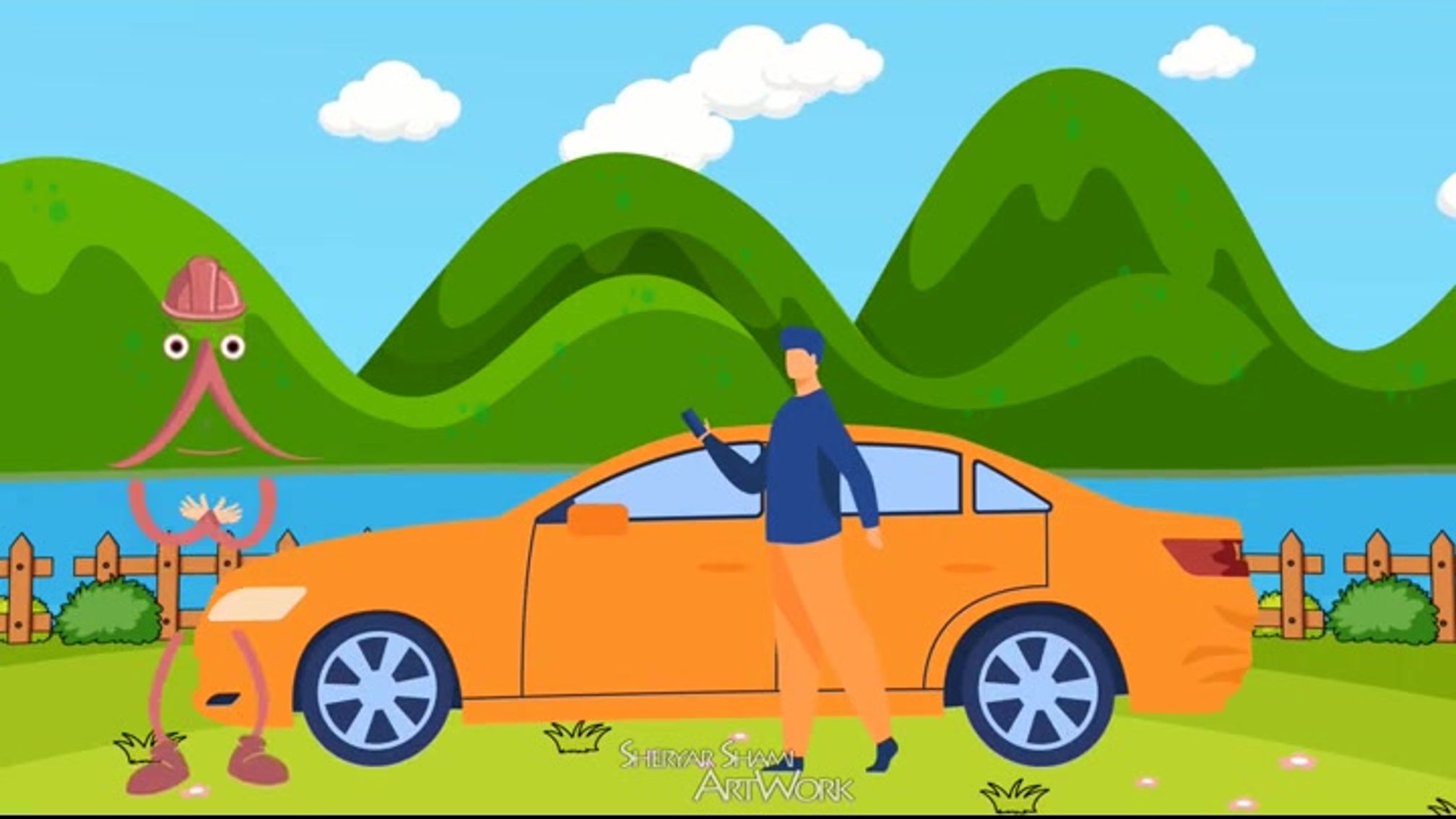 Real Estate Infographics and Character Animation